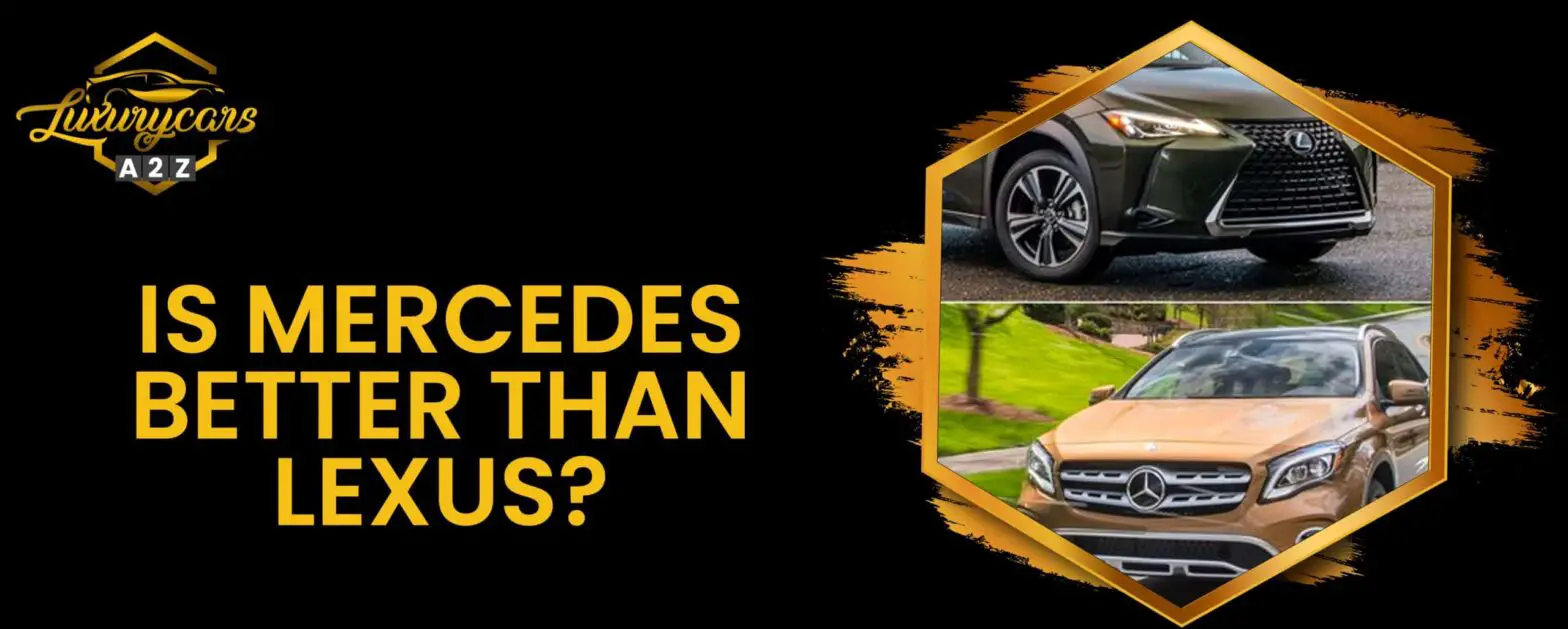 ¿Es mejor Mercedes que Lexus?