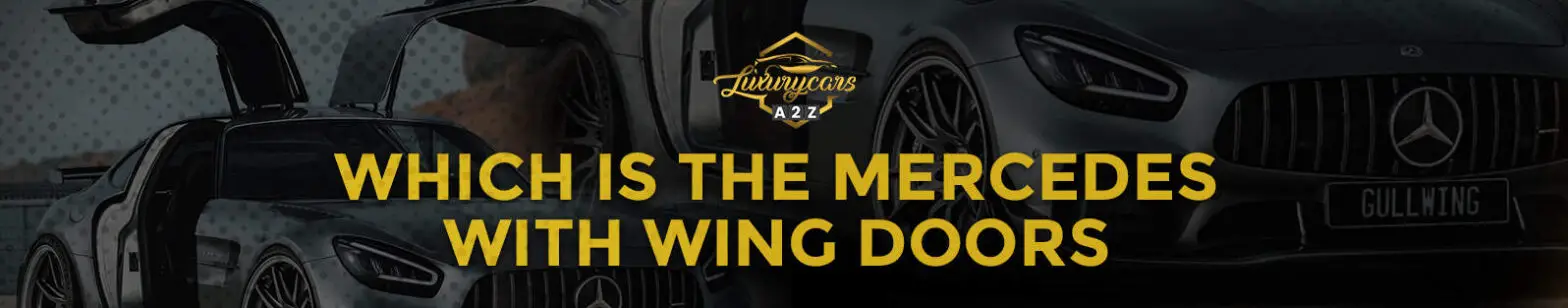 ¿Qué Mercedes tiene puertas de ala?