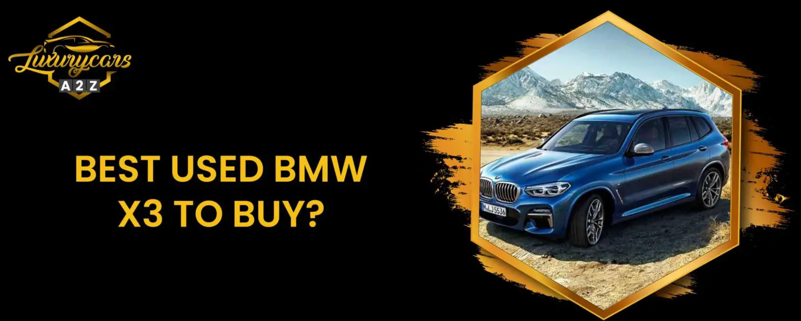 El mejor BMW X3 de segunda mano para comprar