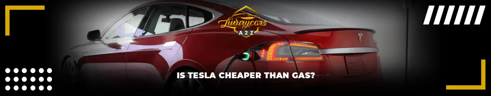¿Es más barato conducir un Tesla que un vehículo de gasolina?
