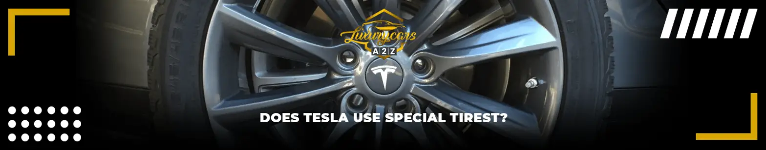 ¿Usa Tesla neumáticos especiales?