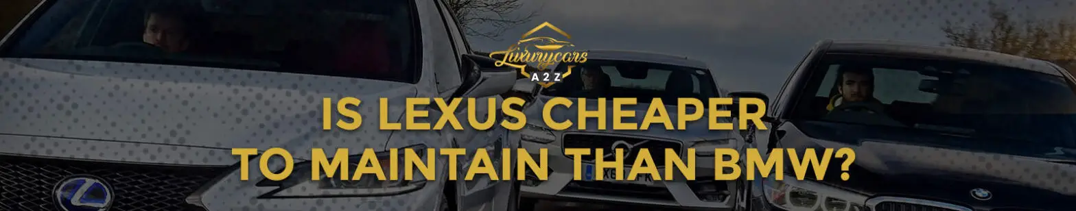 ¿Es Lexus más barato de mantener que BMW?