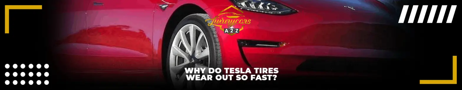 ¿Por qué los neumáticos del Tesla se desgastan tan rápido?
