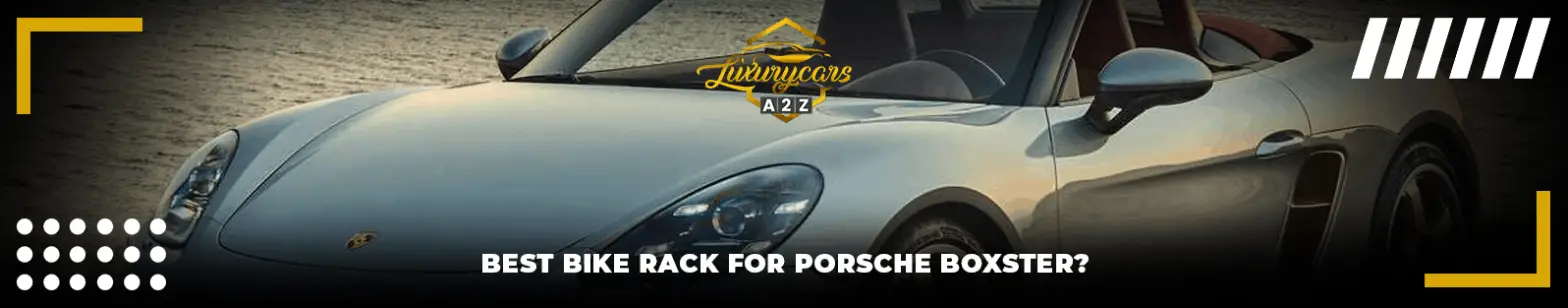 El mejor portabicicletas para un Porsche Boxster