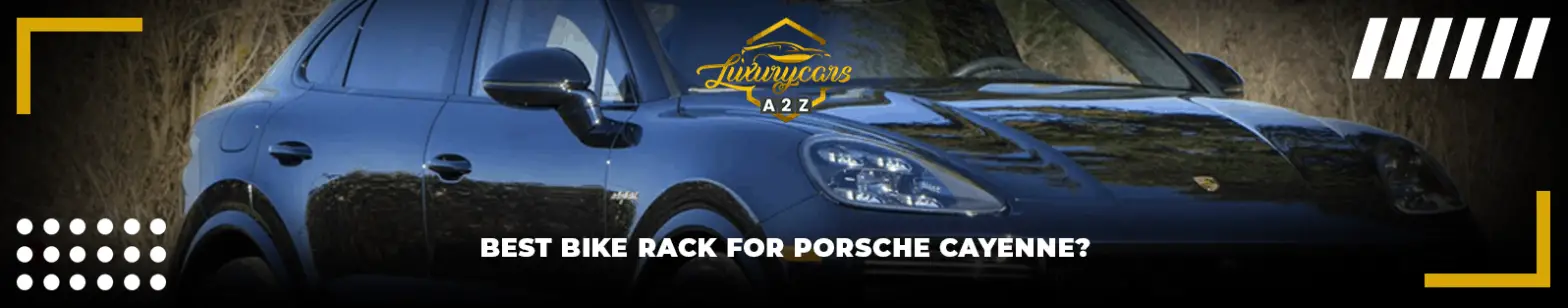 El mejor portabicicletas para el Porsche Cayenne