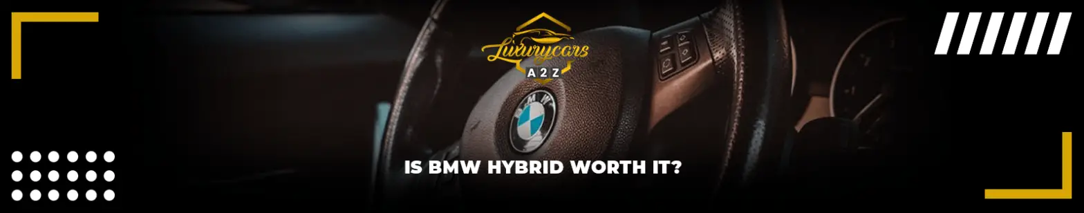 ¿Merece la pena un BMW híbrido?