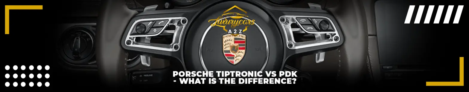 Porsche Tiptronic vs. PDK: ¿cuál es la diferencia?