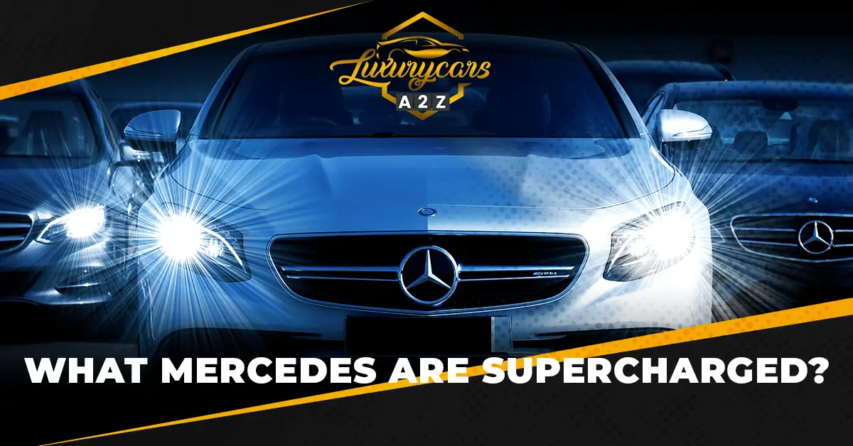 ¿Qué Mercedes son sobrealimentados?