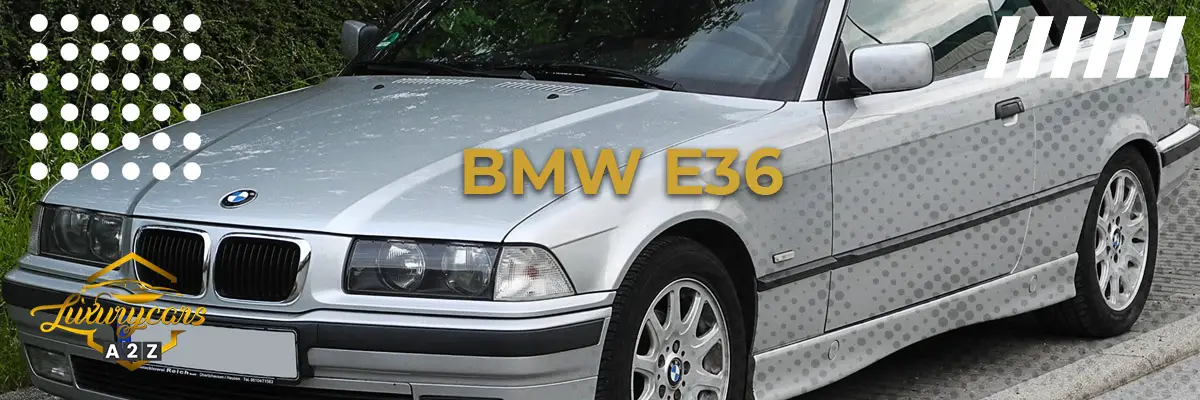 ¿Es el BMW E36 un buen coche?