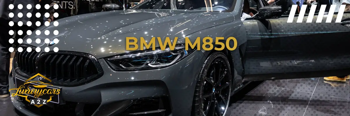¿Es el BMW M850 un buen coche?