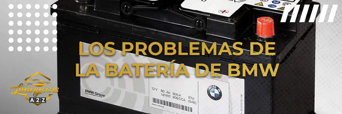 Los problemas de la batería de BMW