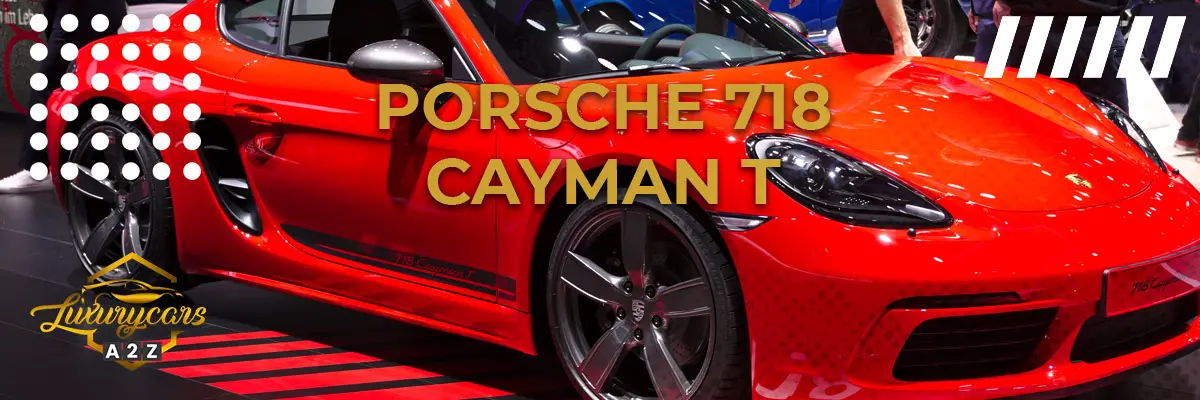 ¿Es el Porsche 718 Cayman T un buen coche?