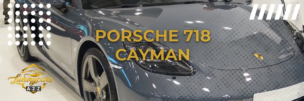 ¿Es el Porsche 718 Cayman un buen coche?