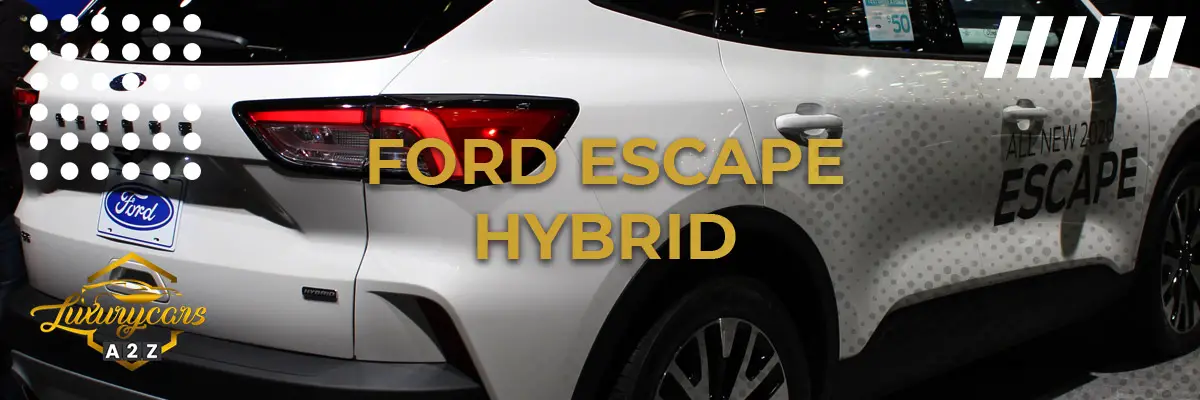 Problemas del Ford Escape híbrido