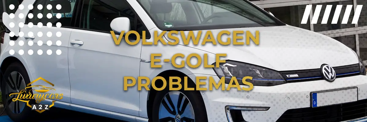 Volkswagen E-Golf problemas
