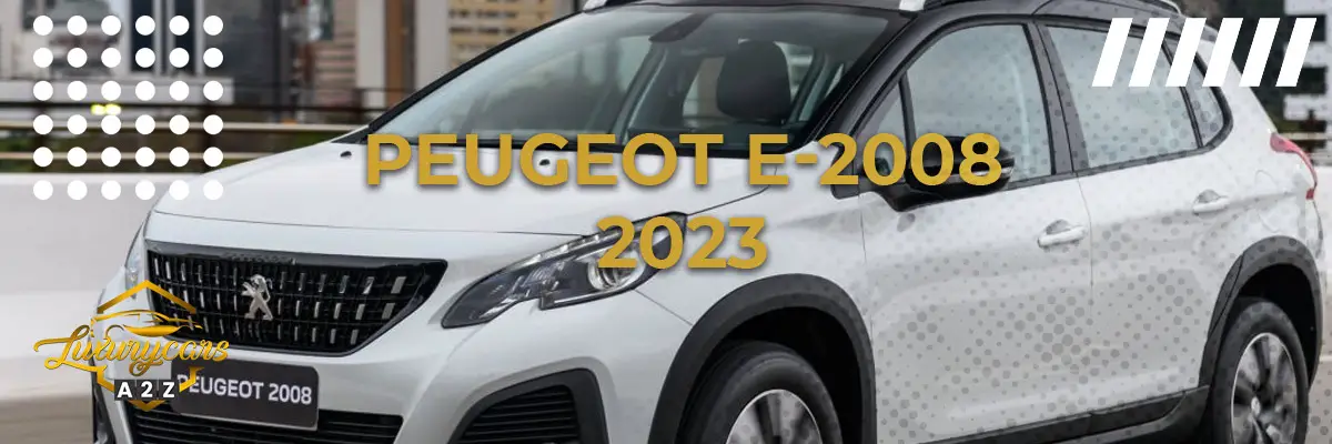 Peugeot e-2008 2023