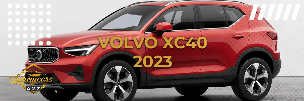 Todo sobre el Volvo XC40 2023
