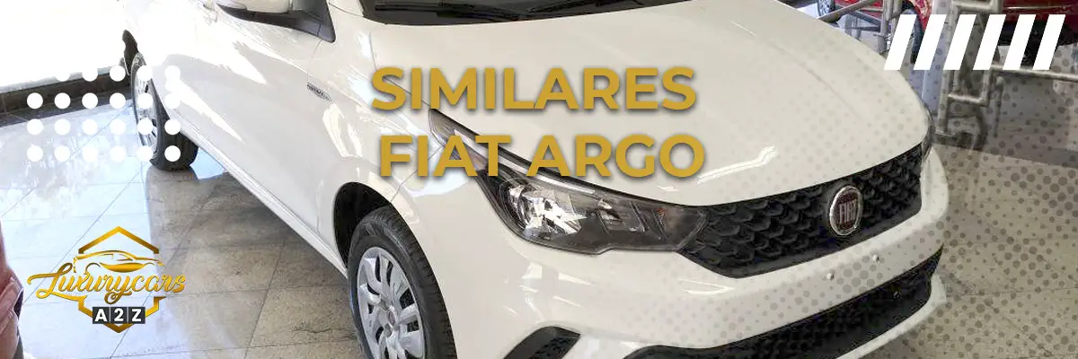 Coches similares a Fiat Argo